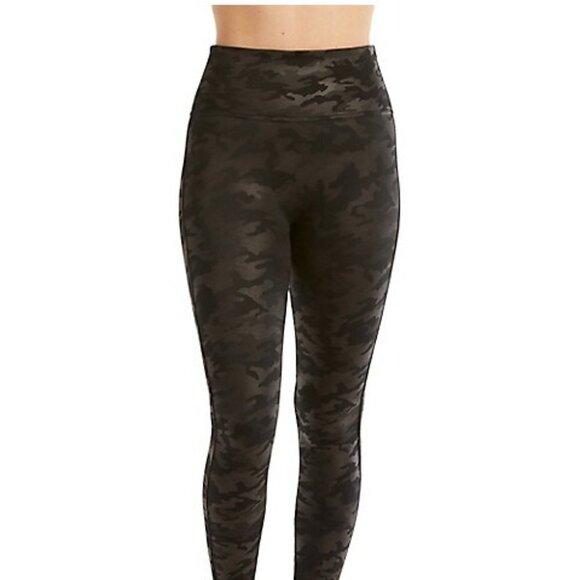 Spanx | Faux Leather Camo Leggings - Picture 3 of 8